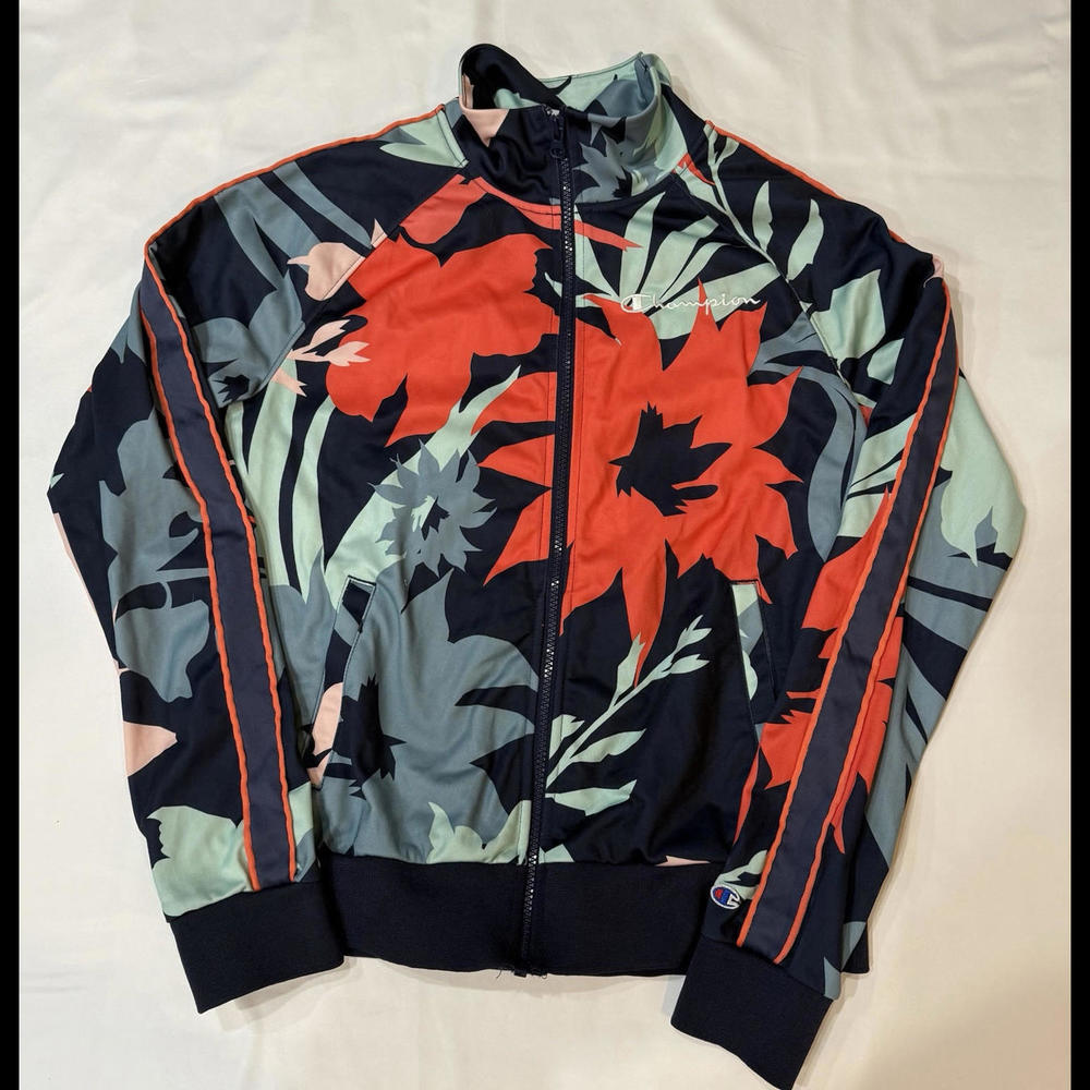 Champion Floral Track Jackets Women’s Size S